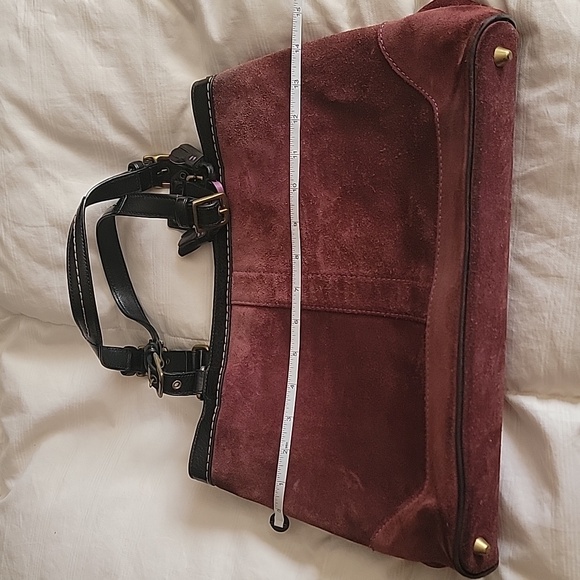 Coach suede bag - Picture 6 of 6